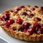 Sour Cherry Crumb Pie
