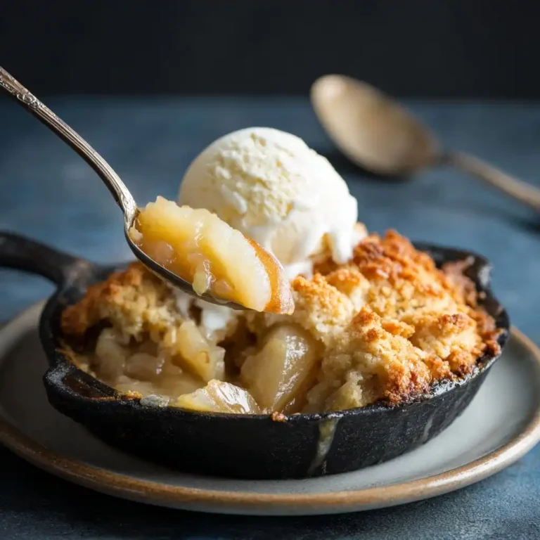 Southern Style Pear Cobbler