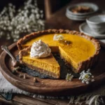 Spiced Pumpkin Cheesecake Tart