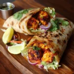 Spicy Paneer Kathi Roll