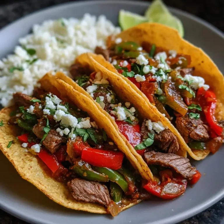 Steak Fajita Tacos