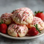Strawberry Cheesecake Cookies