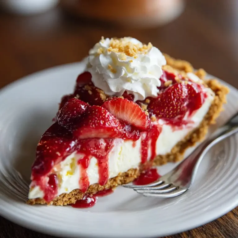 Strawberry Cheesecake Pie
