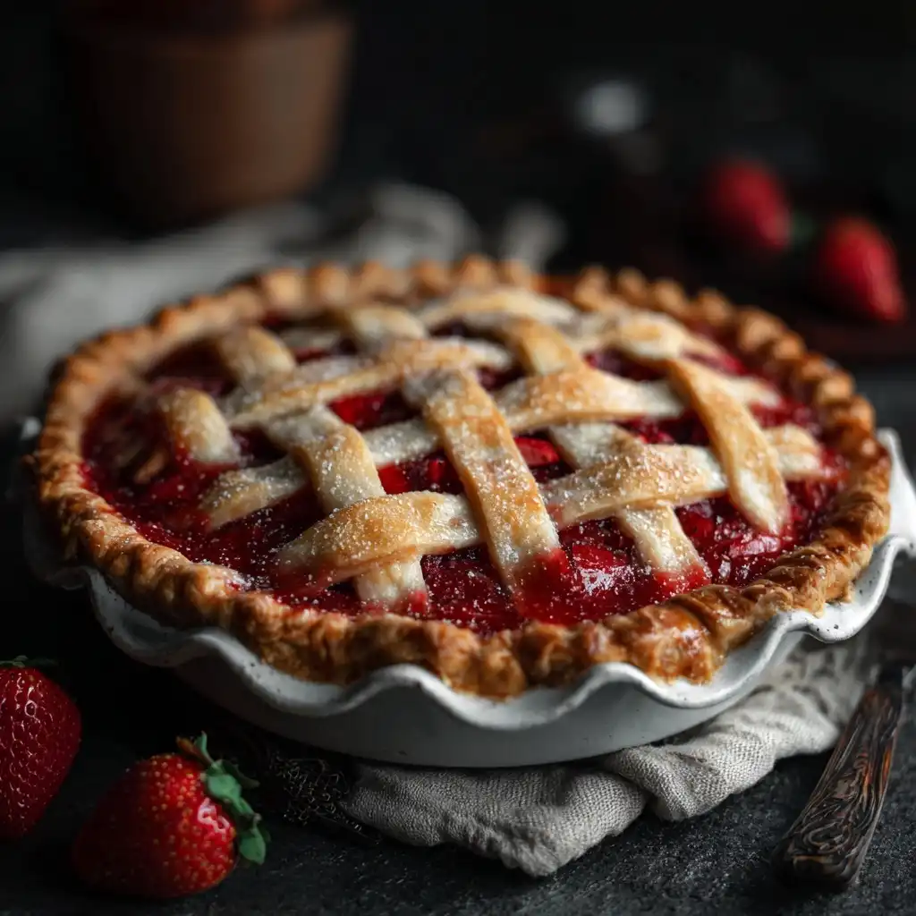 Strawberry Rhubarb Pie