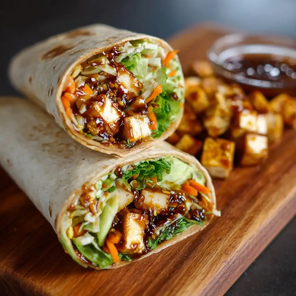 Teriyaki Tofu Wrap