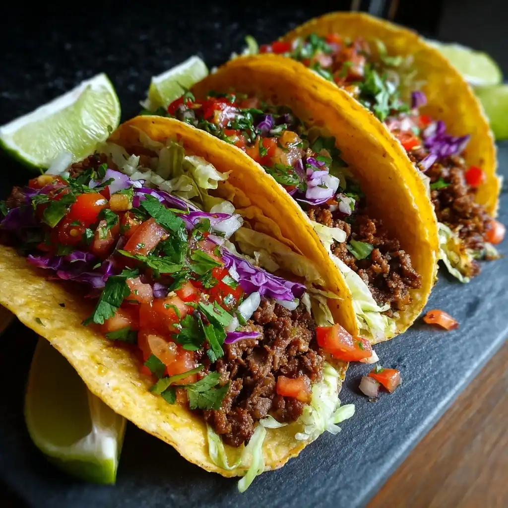 Tex Mex Beef Tacos