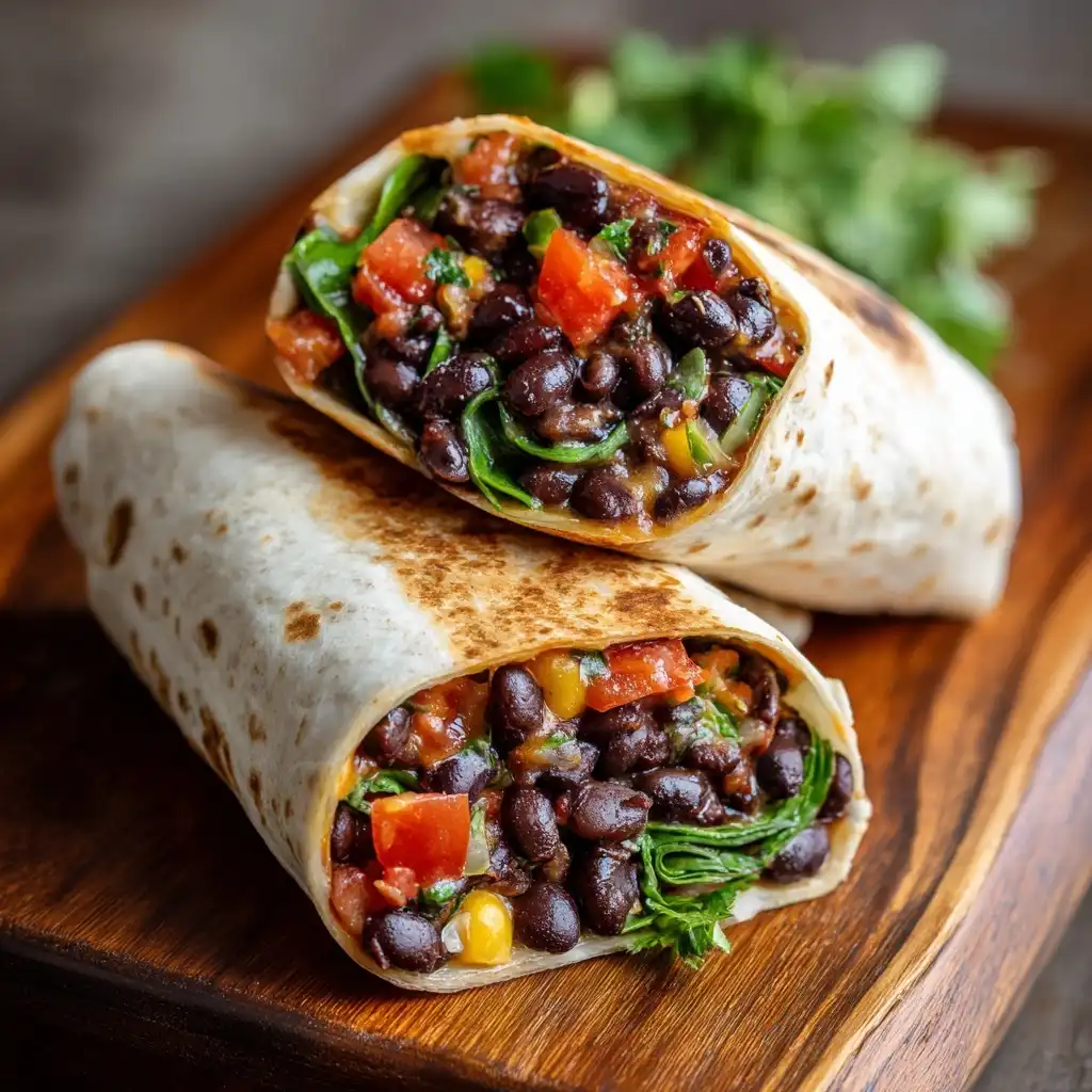 Tex-Mex Black Bean Wrap