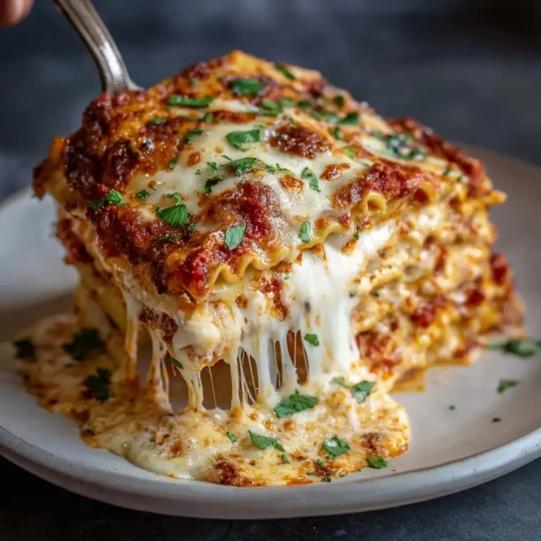 Three Cheese Classic Lasagna