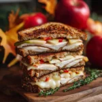 Turkey Apple Cheddar Sandwich