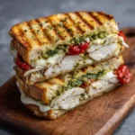 Turkey Pesto Mozzarella Panini