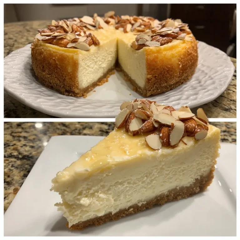 Vanilla Almond Cheesecake