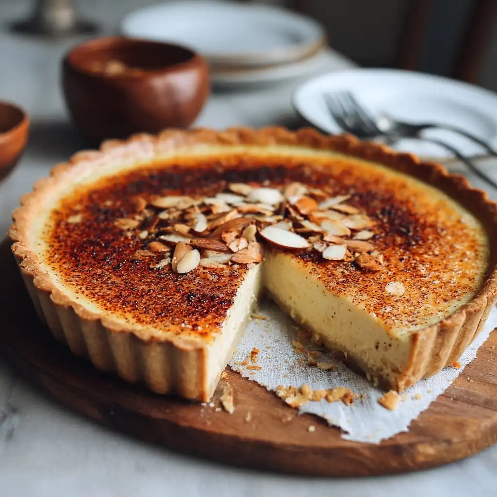 Vanilla Almond Milk Tart