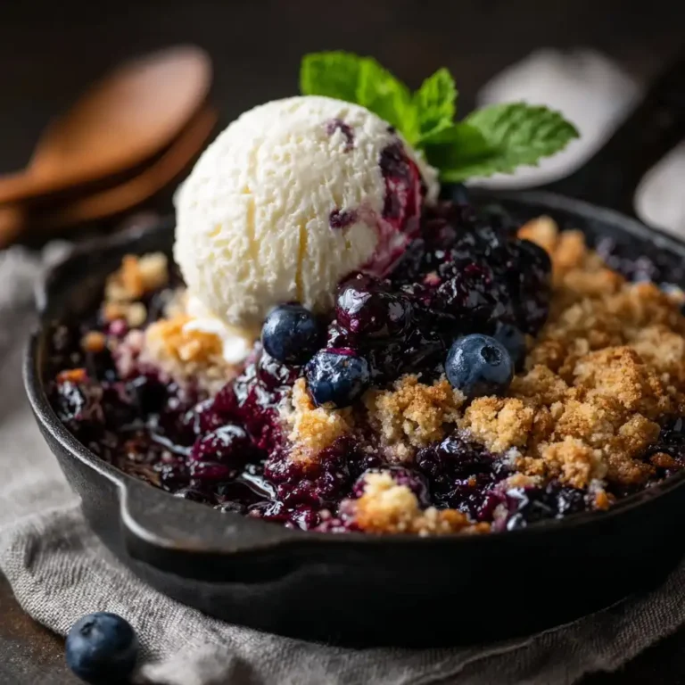 Vegan Blueberry Cobbler