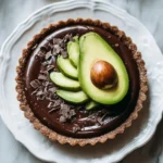 Vegan Chocolate Avocado Tart