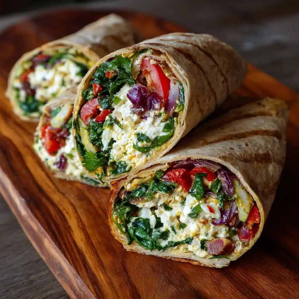 Vegan Mediterranean Wrap