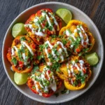 Vegetarian Taco Stuffed Bell Peppers