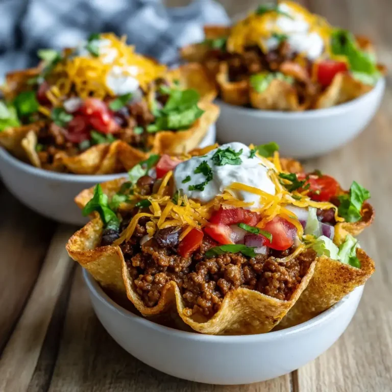 Walking Taco Bowls