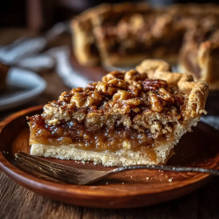 Walnut Honey Pie