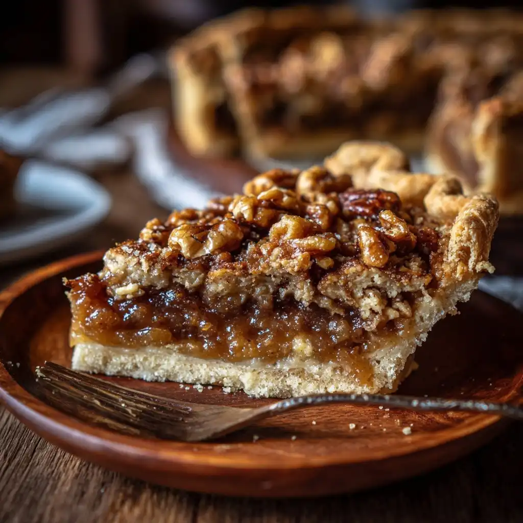Walnut Honey Pie