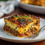 Zucchini Lasagna with Ground Beef