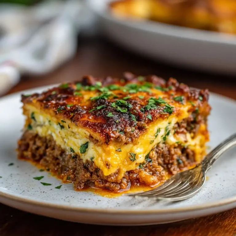 Zucchini Lasagna with Ground Beef