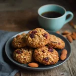 Almond Oatmeal Breakfast Cookies
