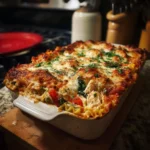 Baked Chicken Primavera Lasagna