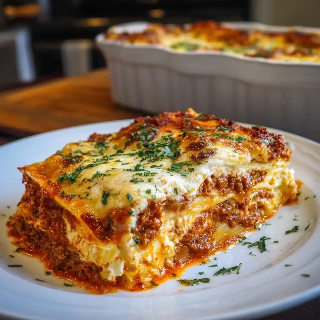 Baked Cream Cheese Lasagna