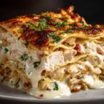 Cajun Chicken Alfredo Lasagna
