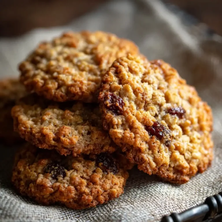 Chewy Oatmeal Cookies