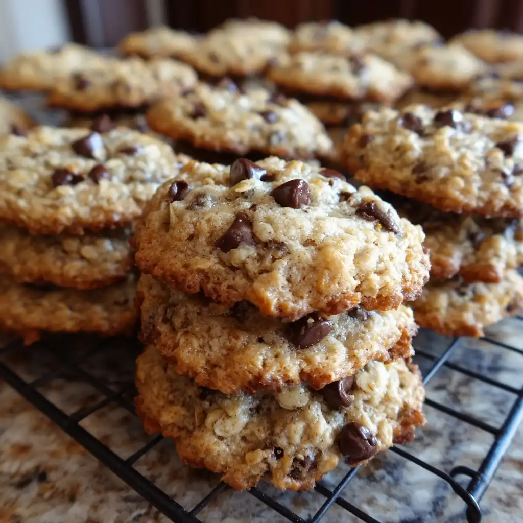 Chocolate Chip Oatmeal Cookies