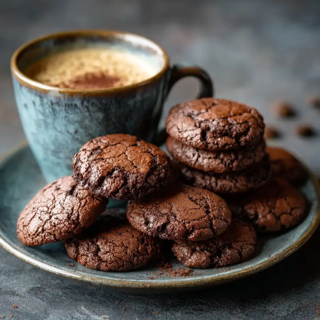 Chocolate Espresso Cookies