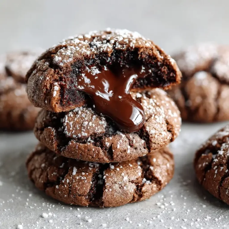 Chocolate Lava Cookies