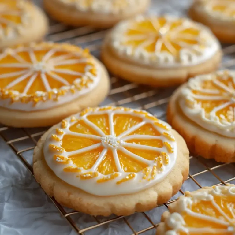 Citrus Butter Cookies