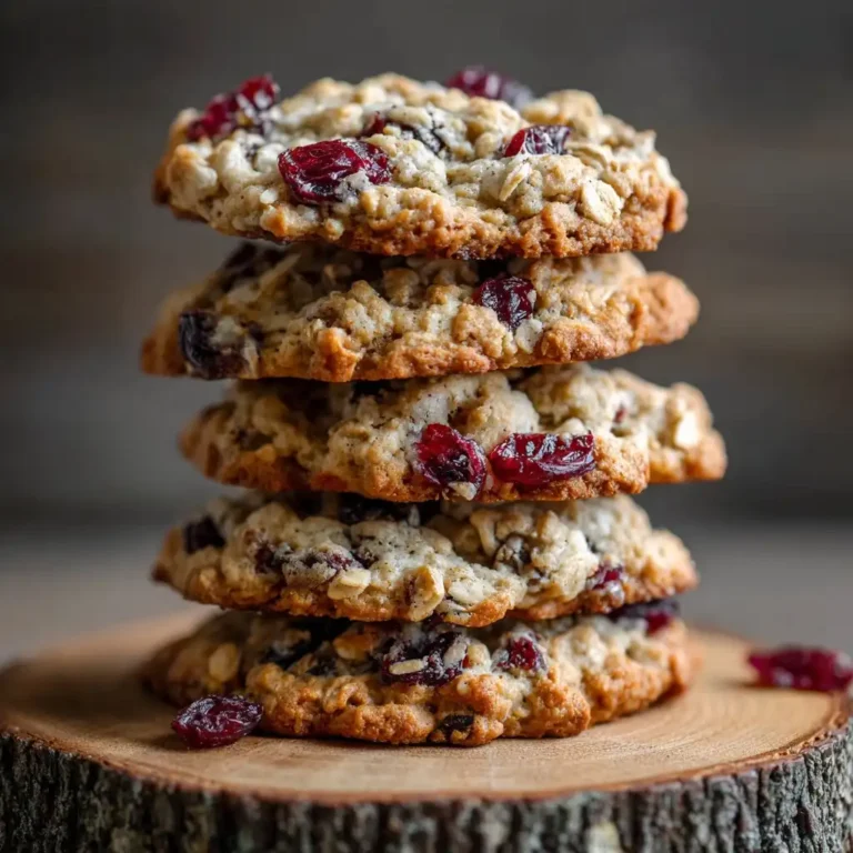 Cranberry Oatmeal Cookies
