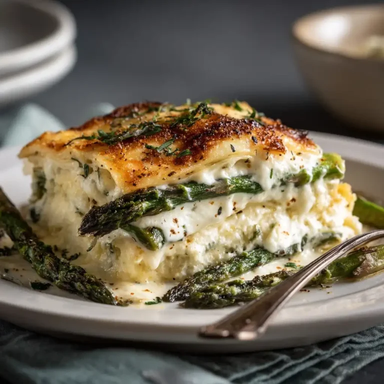 Creamy Asparagus Lasagna
