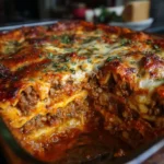 Fire Roasted Tomato Beef Lasagna