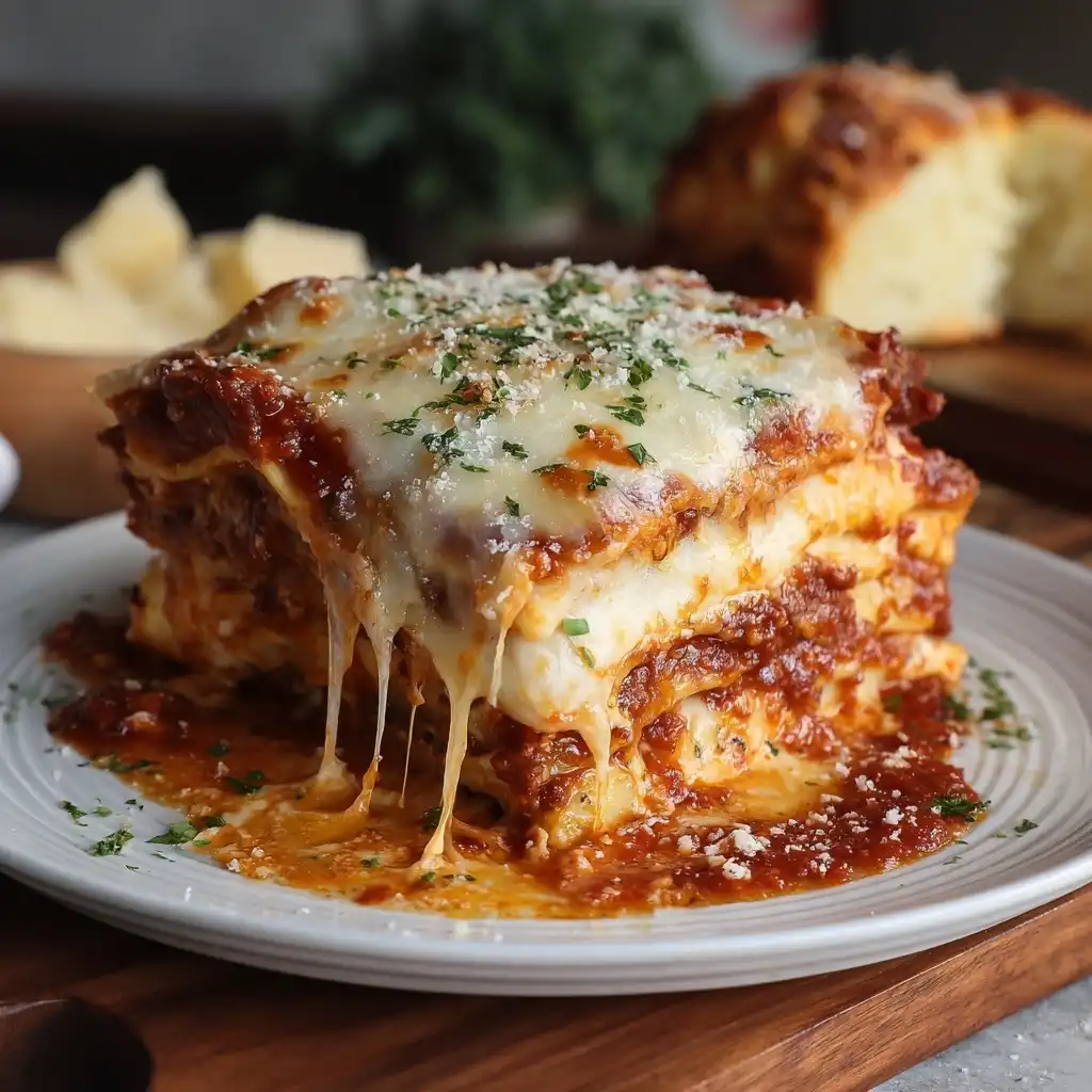 Five Cheese Ultimate Lasagna