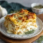 Garlic Butter Chicken Lasagna