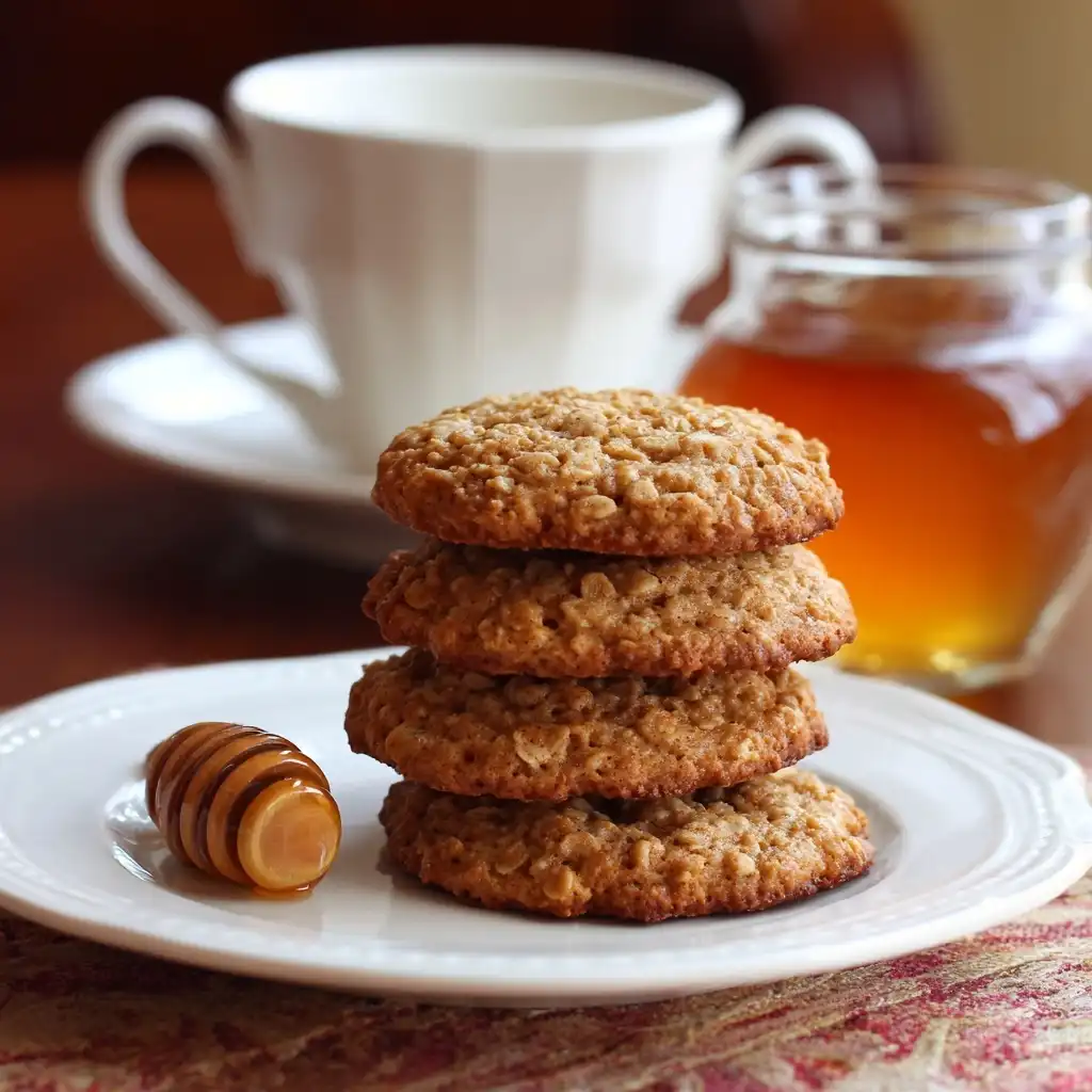 Honey Oatmeal Cookies