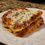 Italian Grandma Style Beef Lasagna
