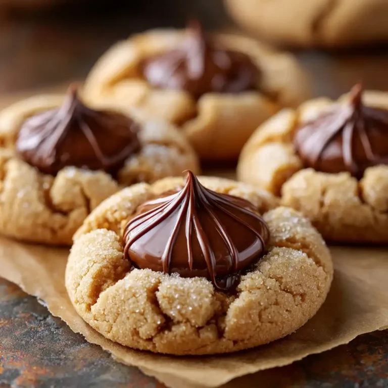 Peanut Butter Blossom Cookies
