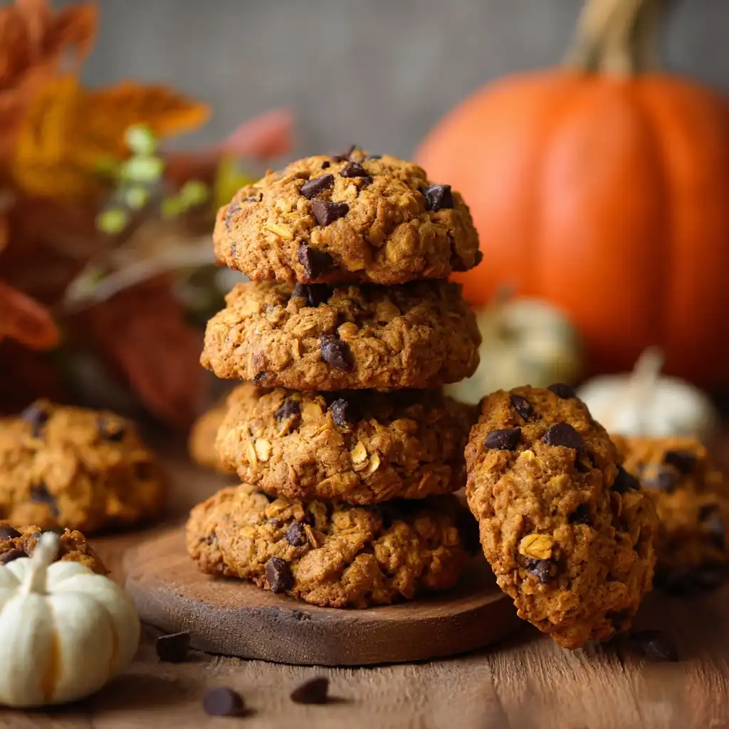 Pumpkin Oatmeal Cookies