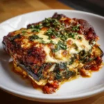 Roasted Eggplant and Spinach Lasagna