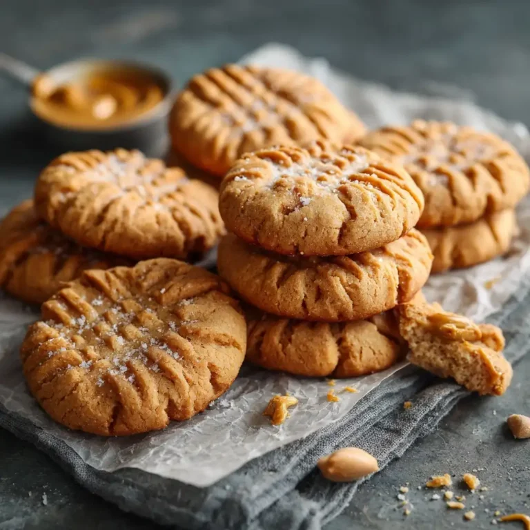 Soft Peanut Butter Cookies