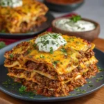 Tex Mex Beef Lasagna