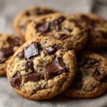 Triple Chocolate Chunk Cookies