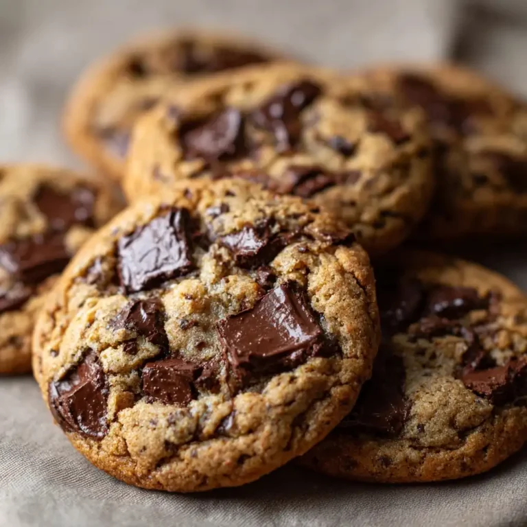 Triple Chocolate Chunk Cookies