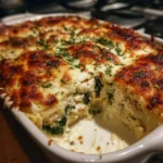 White Turkey Lasagna with Spinach