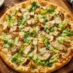 Chicken Caesar Salad Pizza